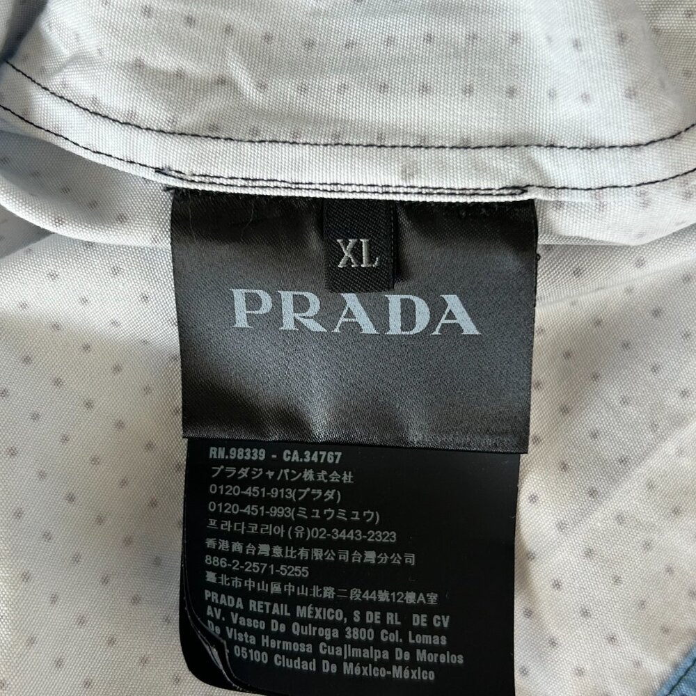 Prada Multicolor Double Match Split Bowling Shirt - image 4